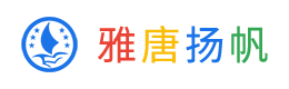 雅唐扬帆艺术教育logo